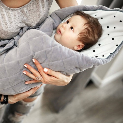 Rożek niemowlęcy Royal Baby denim Sleepee
