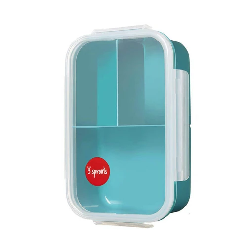 Lunchbox Bento lew blue 3 Sprouts