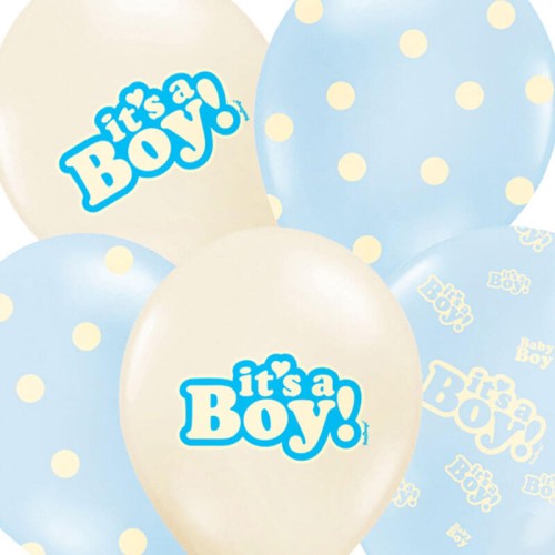 Balony boy zestaw 5 sztuk
