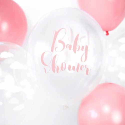 Balon Baby Shower różowy