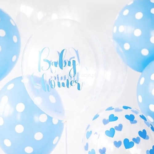 Balon Baby Shower niebieski