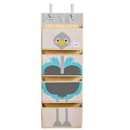 Organizer ścienny wiszący struś blue 3 Sprouts