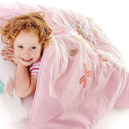 Kołderka rainbow unicorn Quilt Bizzi Growin