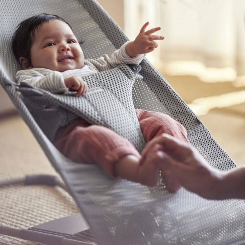 Leżaczek Bliss Mesh szary BabyBjorn