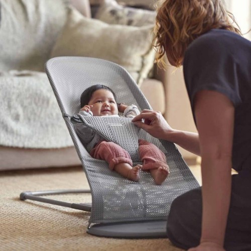 Leżaczek Bliss Mesh szary BabyBjorn