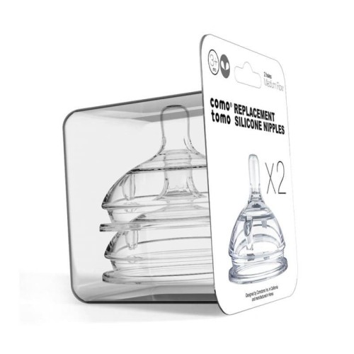 Smoczki antykolkowe Medium Flow 2 pack Comotomo
