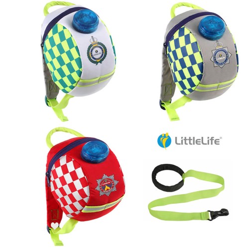 Plecaczek ze smyczą karetka pogotowia LittleLife