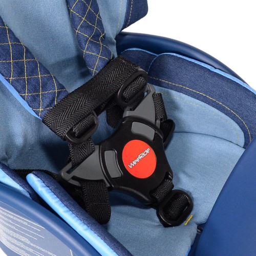 Fotelik rowerowy Kangaroo LTD Deluxe EUR denim WeeRide