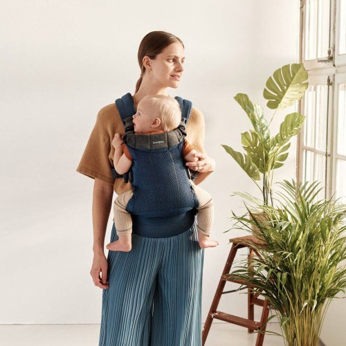 BABYBJORN - nosidełko Harmony 3D Mesh, Granat