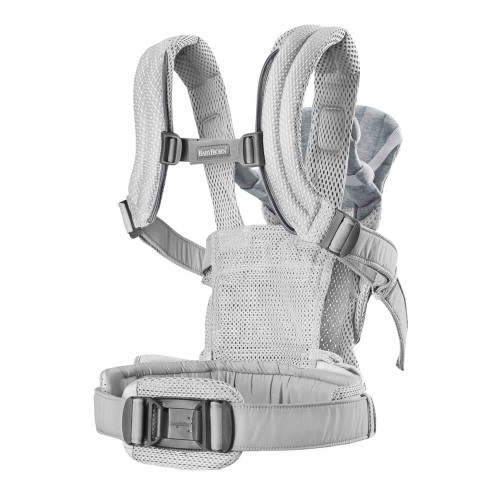 BABYBJORN - nosidełko Harmony 3D Mesh, srebrne