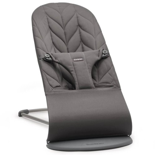 Leżaczek Bliss Cotton Petal Quilt antracyt BabyBjorn