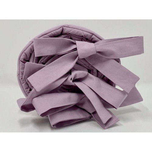 Ochraniacz do łóżeczka pikowany szara lawenda Dolly