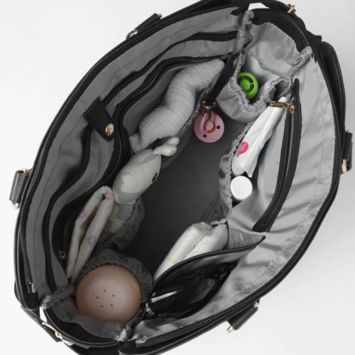 Torba dla mamy SOHO totally black Joissy