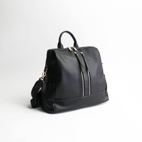 Plecak i torba dla mamy 2w1 JOISSY MINI black 2.0