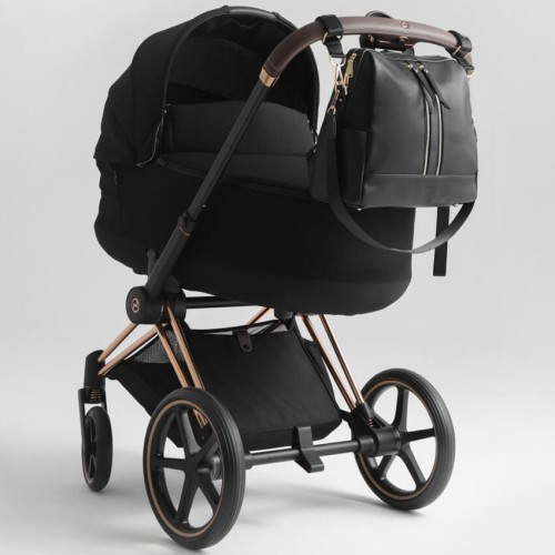 Plecak i torba dla mamy 2w1 MINI black Joissy