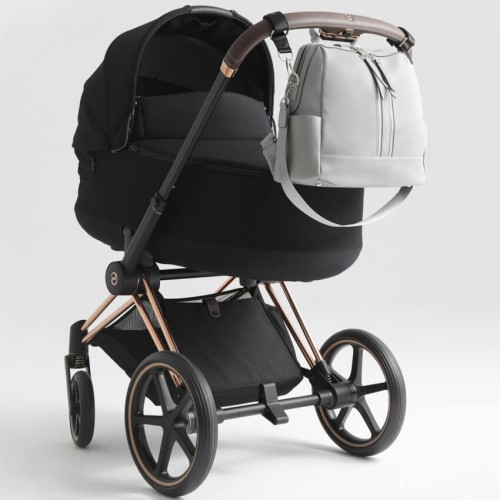 Plecak i torba dla mamy 2w1 MINI cool gray Joissy