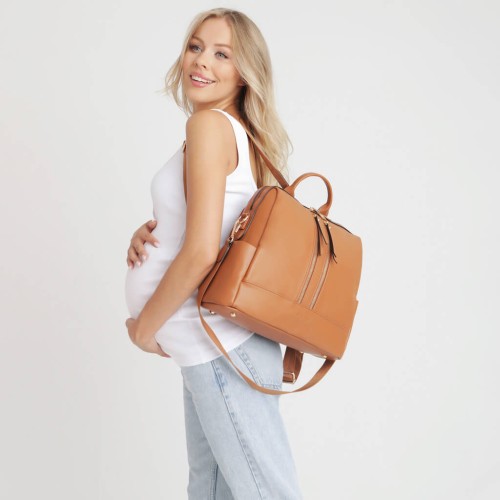 Plecak i torba dla mamy 2w1 MINI camel Joissy