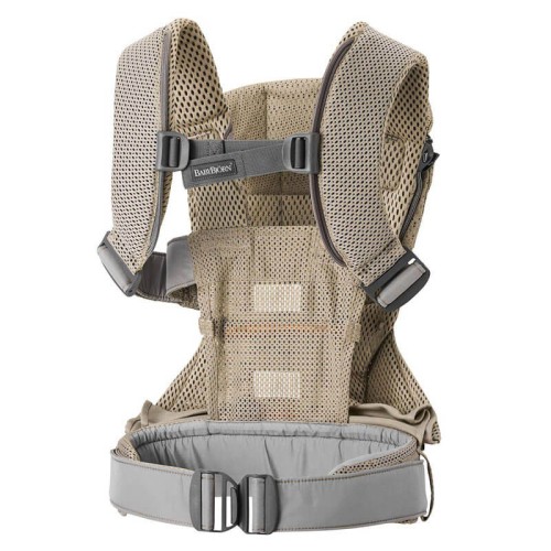 Nosidełko ONE Air 3D Mesh szary beż Babybjorn