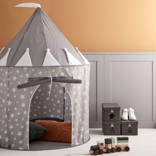 Namiot Star szary gwiazdki Kids Concept