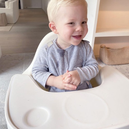 Tacka ABS do krzesełka Evolu 2+mata White Childhome