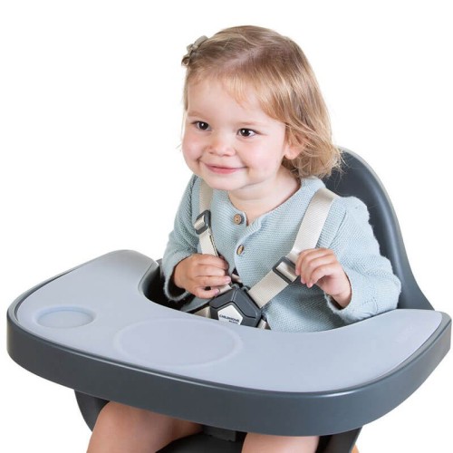 Tacka ABS do krzesełka Evolu 2+mata Anthracite Childhome