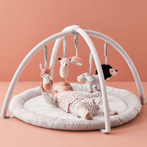 Mata edukacyjna Edvin kremowa Kids Concept