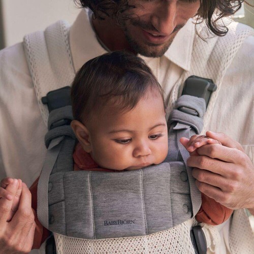 Nosidełko Harmony 3D Mesh kremowe BabyBjorn