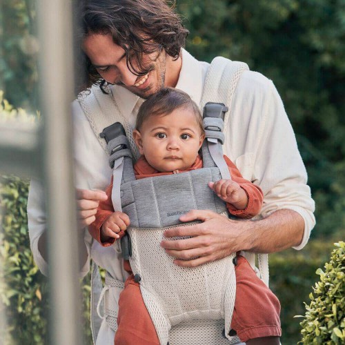 Nosidełko Harmony 3D Mesh kremowe BabyBjorn