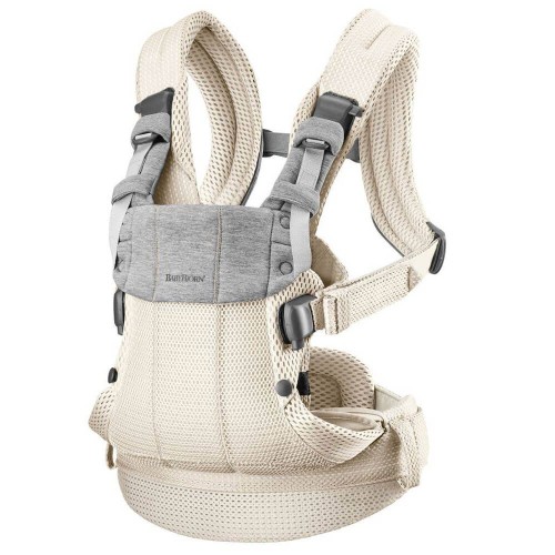 Nosidełko Harmony 3D Mesh kremowe BabyBjorn