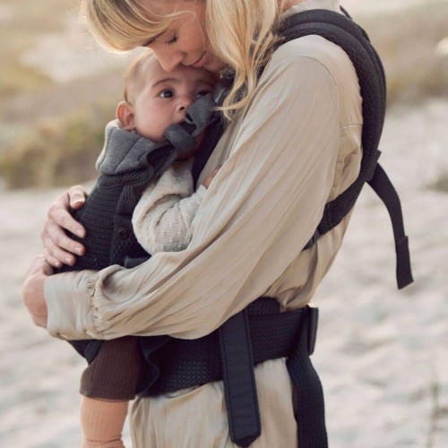 Nosidełko Harmony 3D Mesh czarne BabyBjorn