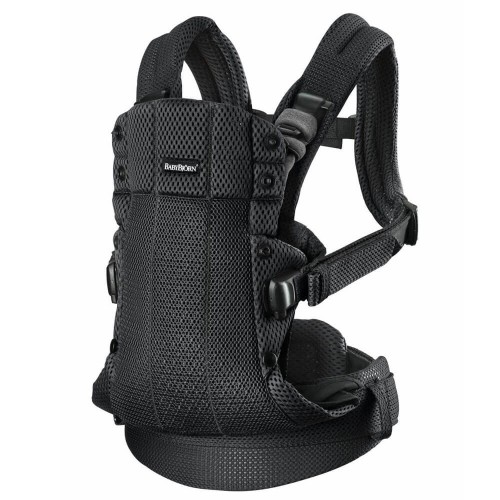 BABYBJORN - nosidełko Harmony 3D Mesh, Czarne