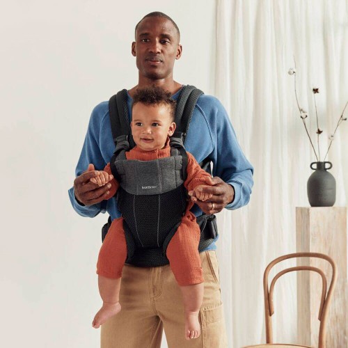 Nosidełko Harmony 3D Mesh czarne BabyBjorn