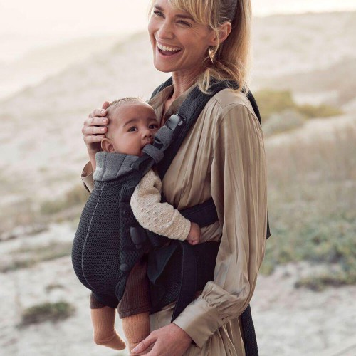 Nosidełko Harmony 3D Mesh czarne BabyBjorn