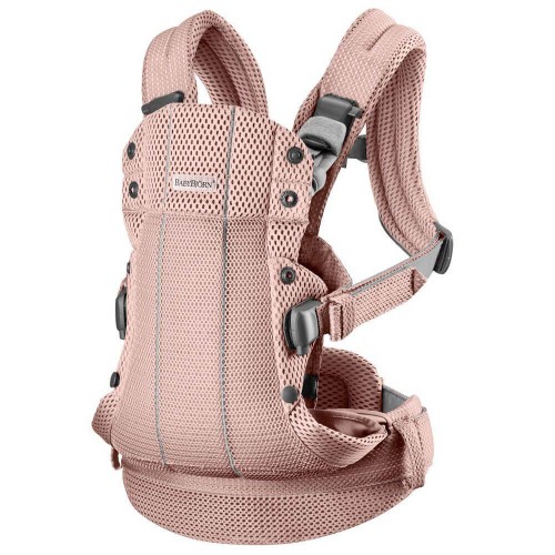 BABYBJORN - nosidełko Harmony 3D Mesh, Zgaszony Róż