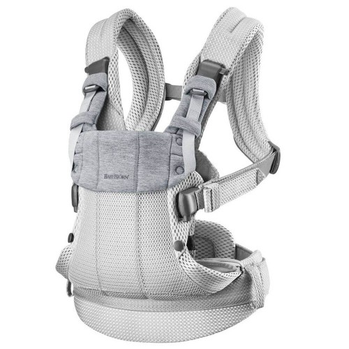 Nosidełko Harmony 3D Mesh srebrne BabyBjorn