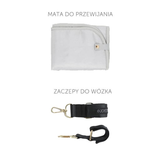 Plecak dla mamy MOON black gold Joissy