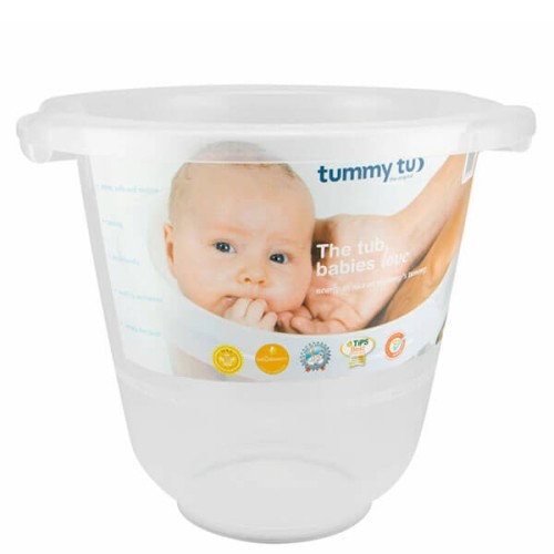 Wiaderko do kąpieli bezbarwne Tummy Tub