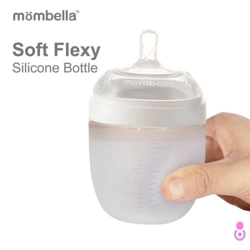 Butelka antykolkowa dla noworodka silikonowa Mombella
