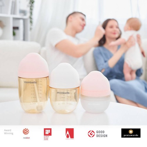 Smoczek do butelki antykolkowej breast shape Mombella