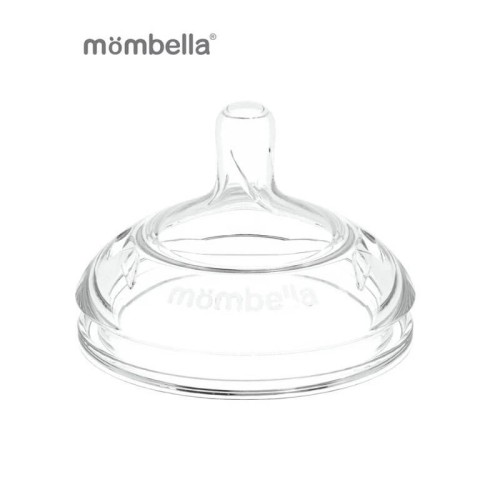 Smoczek do butelki antykolkowej breast shape M Mombella