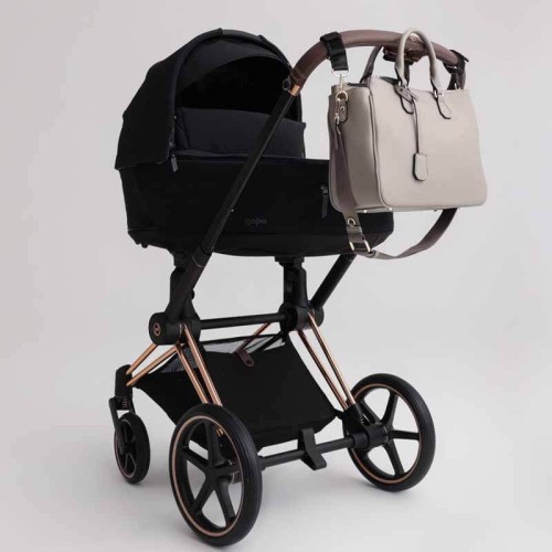 Torba dla mamy do wózka MILA stone grey Joissy