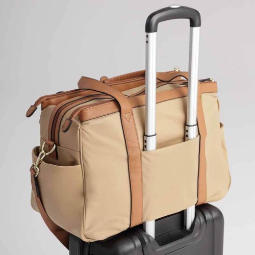Torba do porodu i weekendowa dla mamy Weekender beige Joissy
