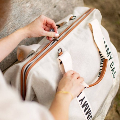 Torba Mommy bag Signature szara Childhome