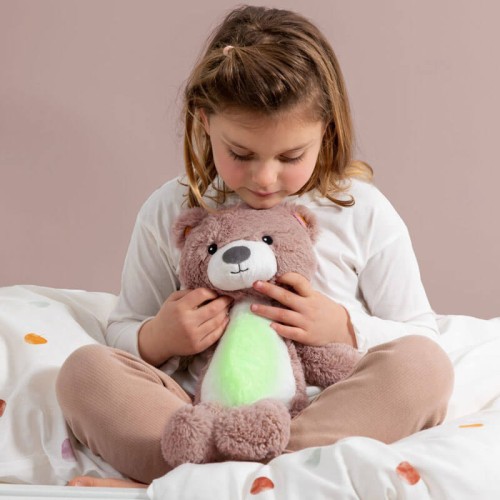 Szumiący miś Brody, trener snu i lampka nocna Zazu