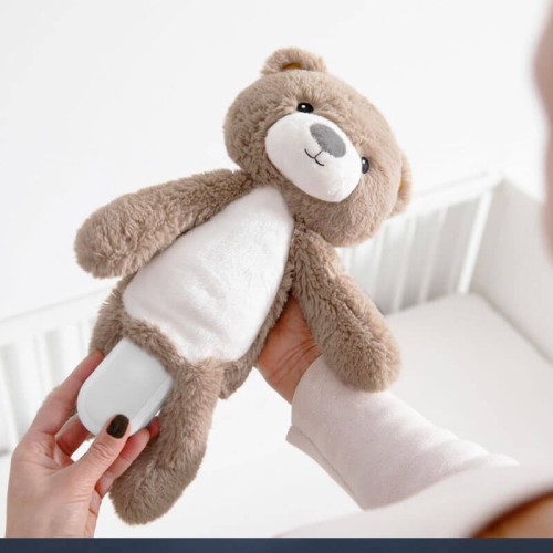 Trener snu i szumiąca przytulanka miś Brody Zazu