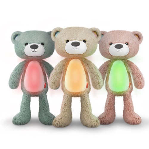 Trener snu i szumiąca przytulanka miś Brody inne kolory Zazu