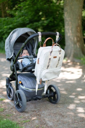 Plecak Family Club Signature off white Childhome