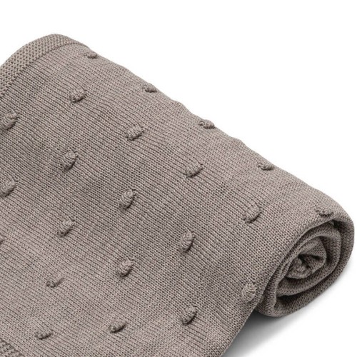 Koc merino 100% BEIGE Pink No More