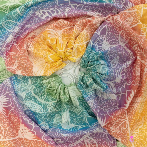 Chusta kółkowa i waga 2w1 Magical Garden Supermama