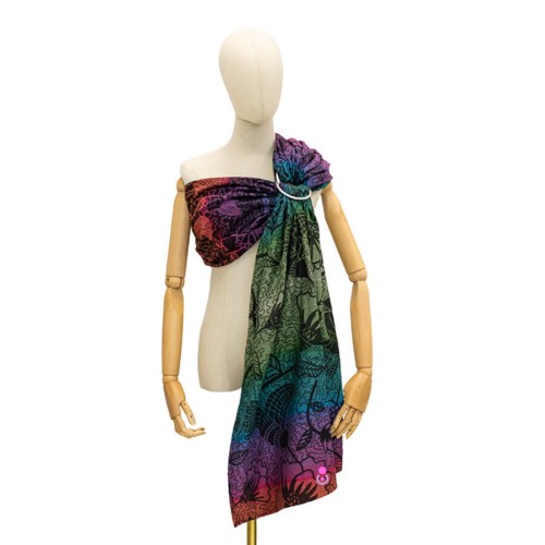 Chusta kółkowa i waga 2w1 Magical Garden Dark Supermama